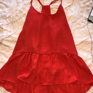 Red tank top